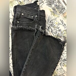 Cali Denim Boot Madewell Black Jeans- Size 28